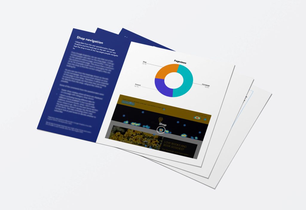 Website design for book subscription box Parrot Creative