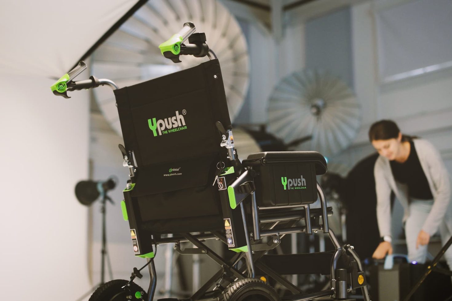Website for first-to-the-market revolutionary powered wheelchair